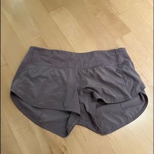 Lululemon Speed Up shorts